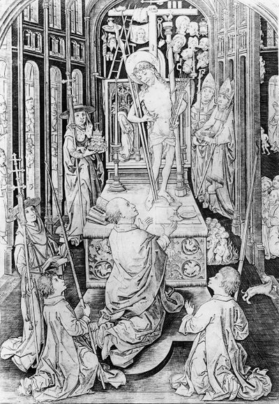 The Miracle of Transubstantiation by German School